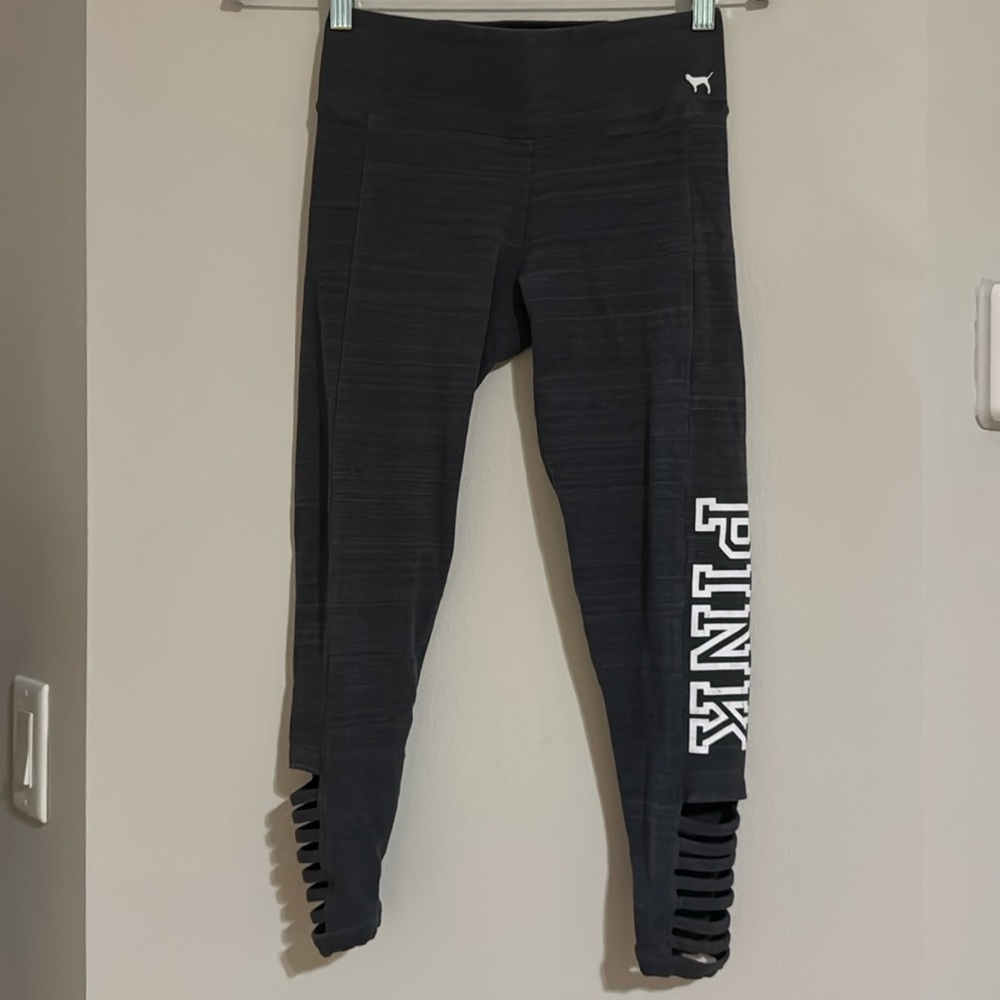 Pink yoga leggings size S